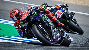Monster Energy Yamaha Moto GP Duo Push To Points In Spanish GP Race