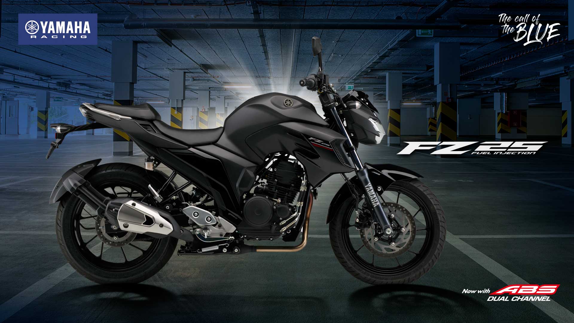 Yamaha FZ 25 FI with dual channel ABS - Price, Colours, Features ...