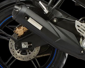 YAMAHA YZF R15 EXHAUST