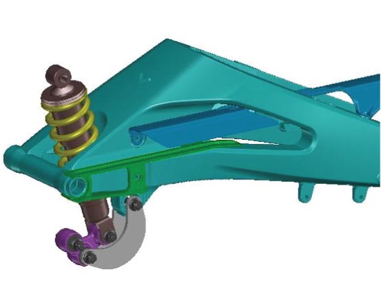 YAMAHA YZF R15 SUSPENSION
