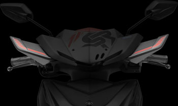 YAMAHA RAY ZR STREET RALLY KNUCKLE GUARD