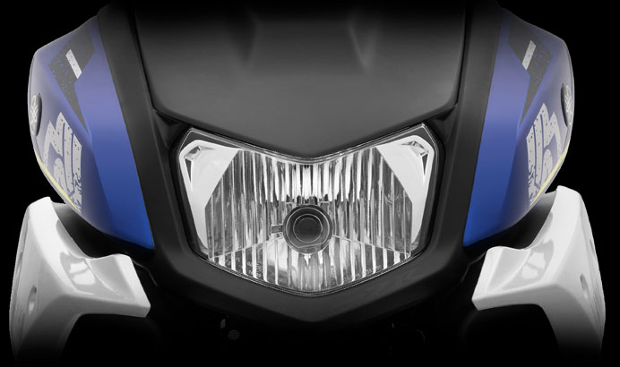 YAMAHA RAYZR STREET RALLY 125 FI TOUGH LOOKING HEADLIGHTS
