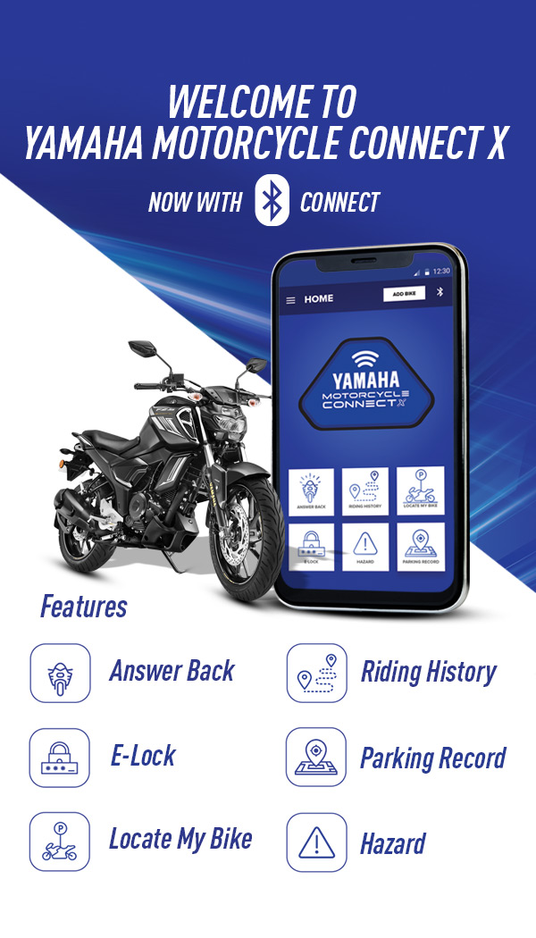 Yamaha FZS Motorcycle Connect X Feature | India Yamaha Motor