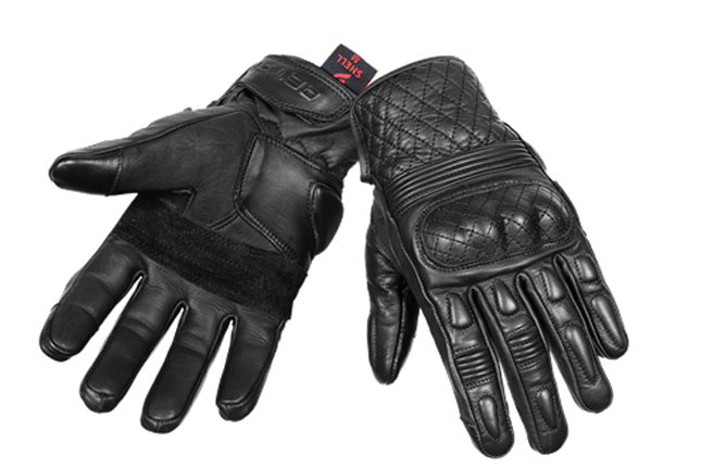 Black Riding Gloves Leather