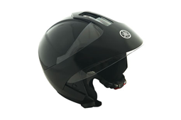  Yr2-black Yamaha YR2 Jet Type Helmet