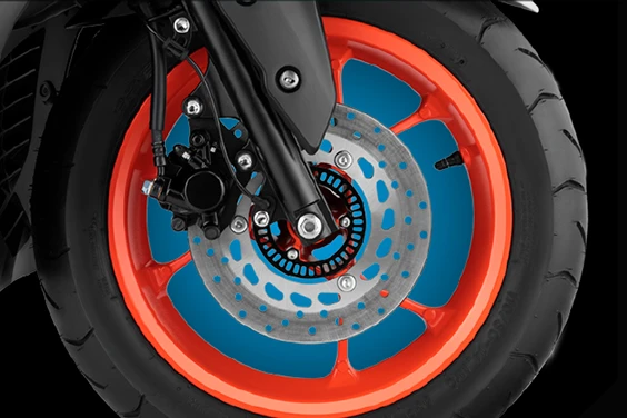Aerox Large Alloy Wheel 14