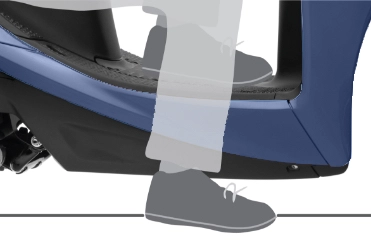 Fascino 125 Easy Leg Reach