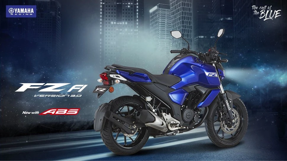 Yamaha fz v3 outlet racing blue