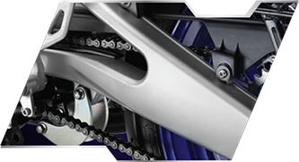 Grey color aluminium swingarm