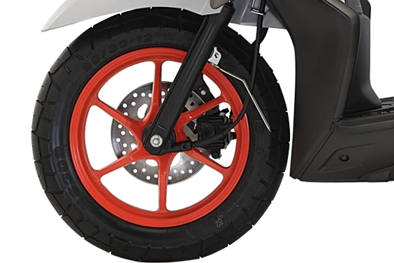 Ray Zr StreetRally 125Fi Hybrid Telescopic Suspension