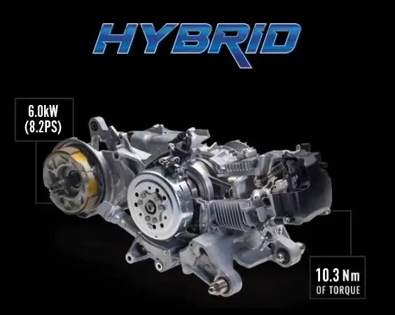 Ray Zr StreetRally New 125cc Fi with Hybrid Power Assist Engine