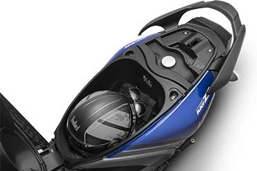 Ray ZR 125 21L Large Under-Seat Storage