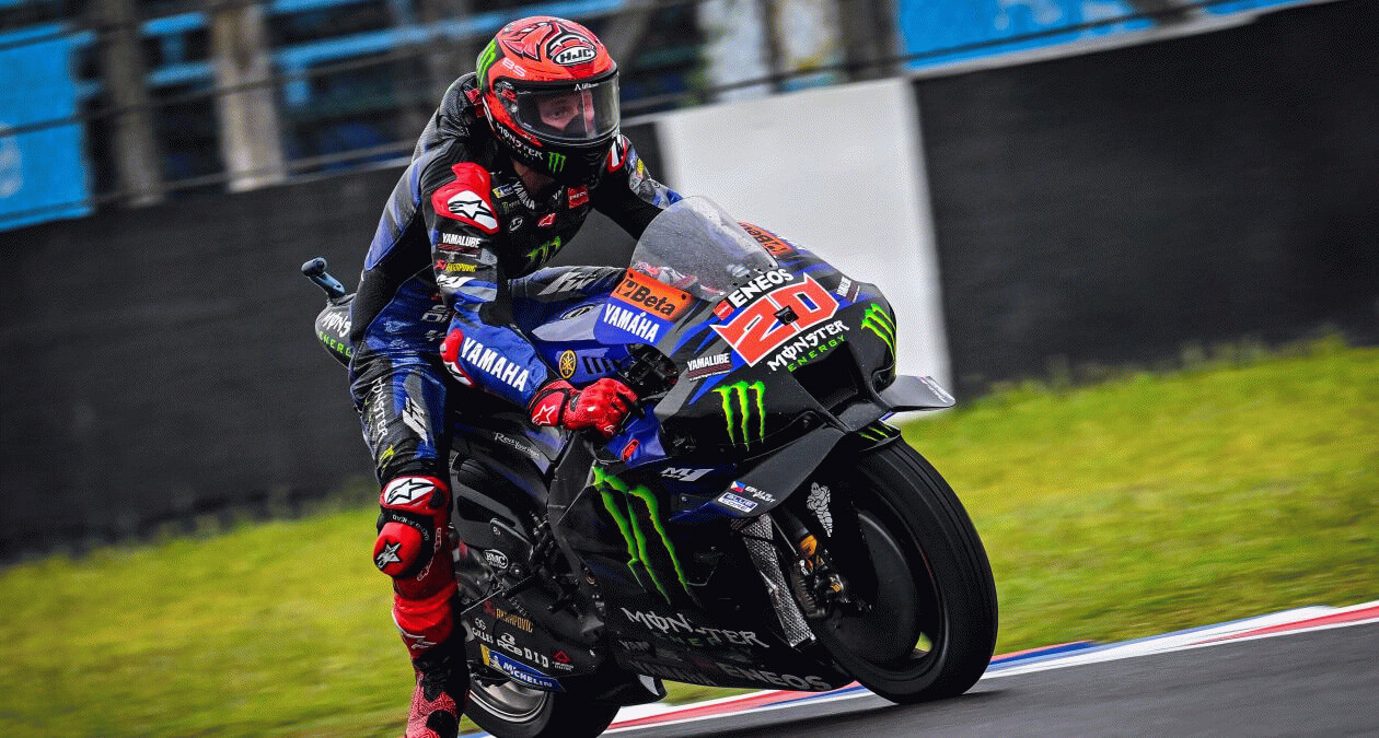 Heroic Performance By Monster Energy Yamaha Motogp Riders In Wet Argentina GP