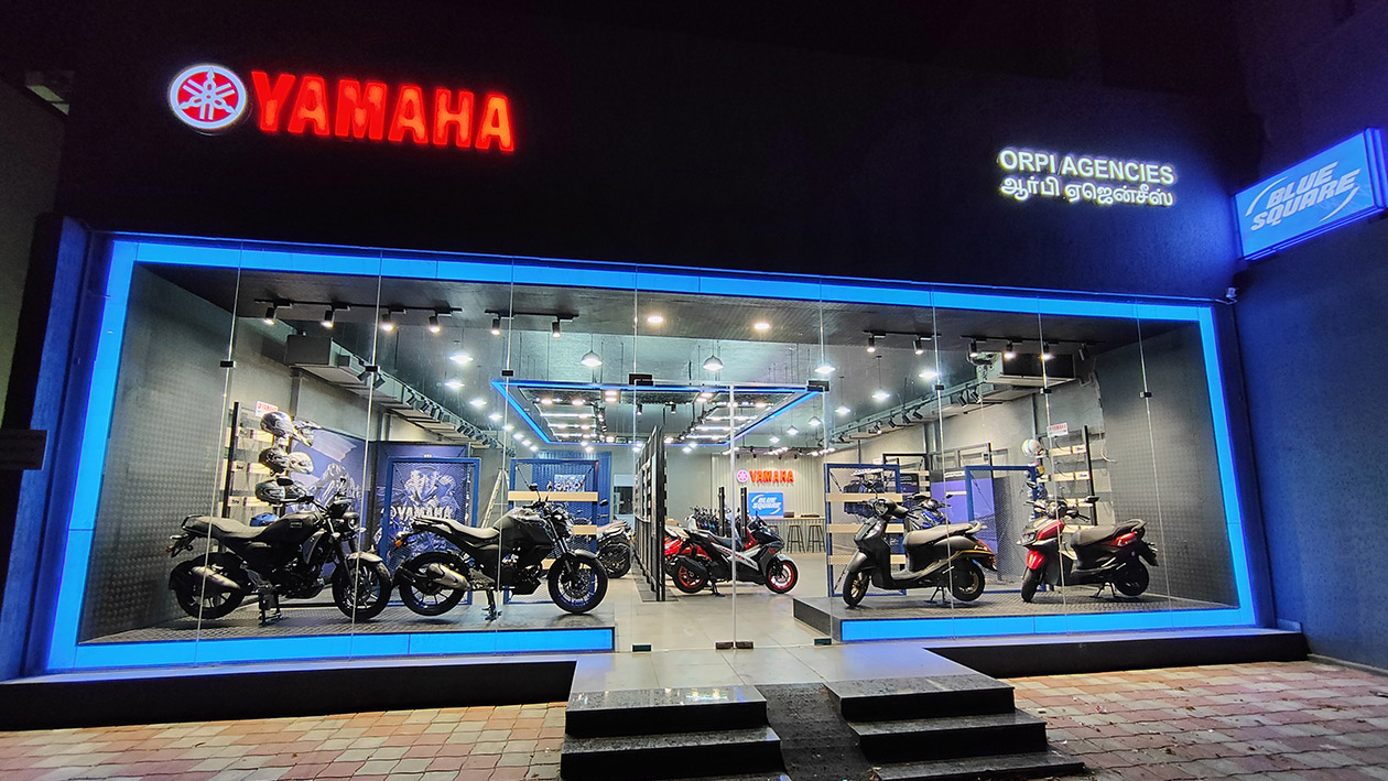 Yamaha Opens 2nd ‘Blue Square' Premium Outlet in Coimbatore & Erode