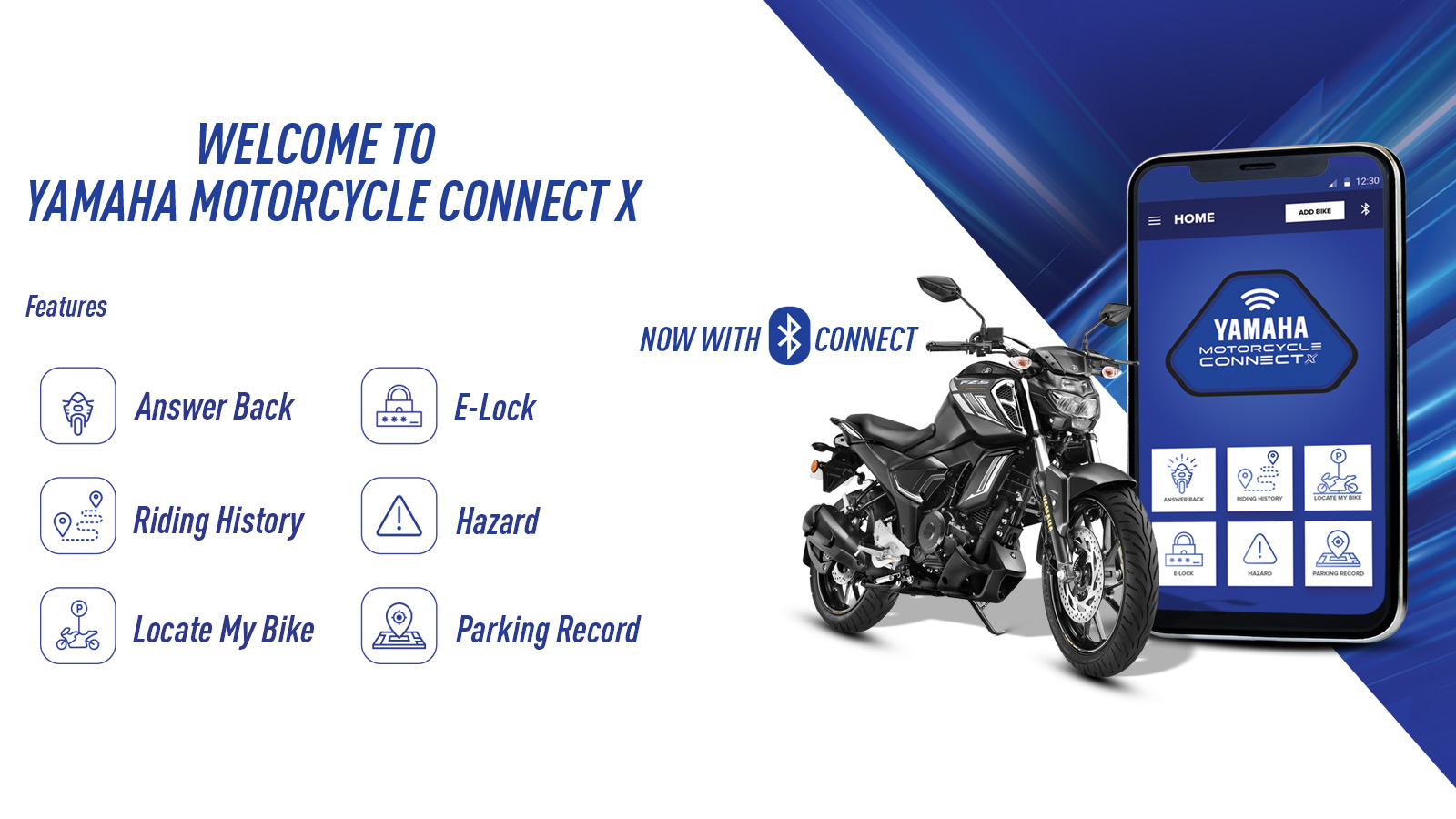 Yamaha Launches Bluetooth Connectivity “Yamaha Motorcycle Connect X” Application