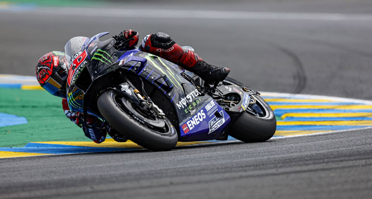 <strong>Quatararo Pushes To Fourth Place In French GP</strong>
