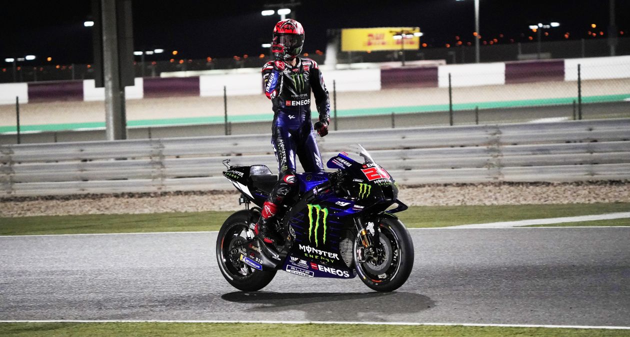 Quartararo Makes It a Double Victory For Monster Energy Yamaha Motogp In Doha