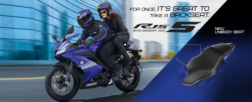Yamaha Launches the all New YZF-R15S V3.0 with a Unibody Seat