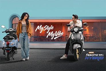 Yamaha Fascino 125 Fi 2025 Bluetooth scooter image India