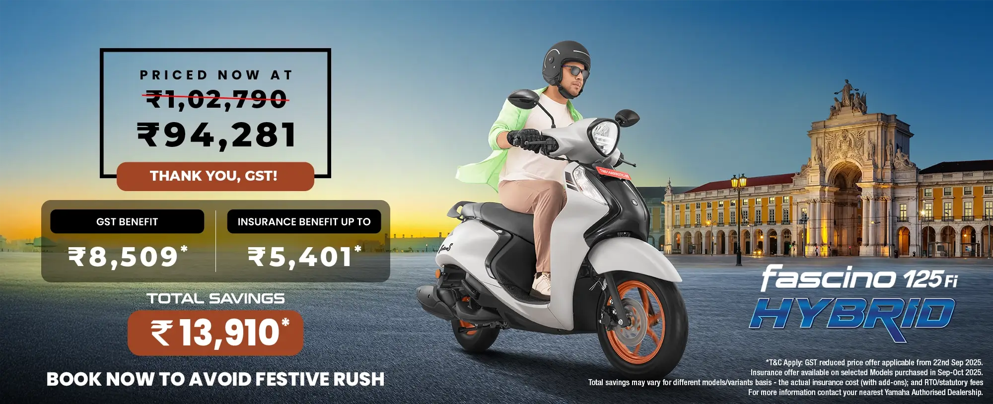 Fascino 125 Fi Hybrid