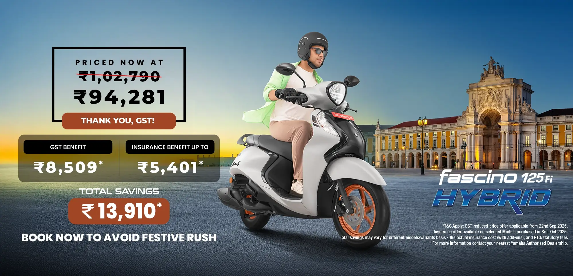 Fascino 125 Fi Hybrid
