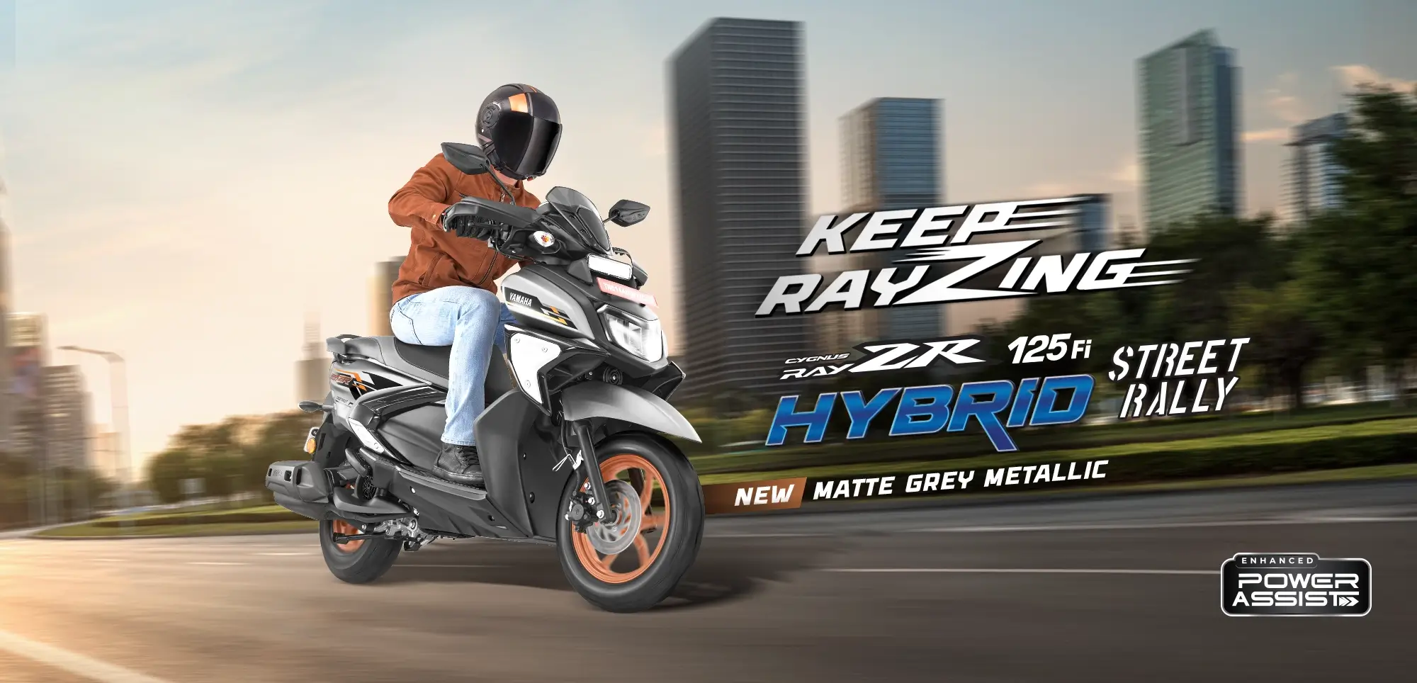 RayZR Street Rally 125 Fi Hybrid