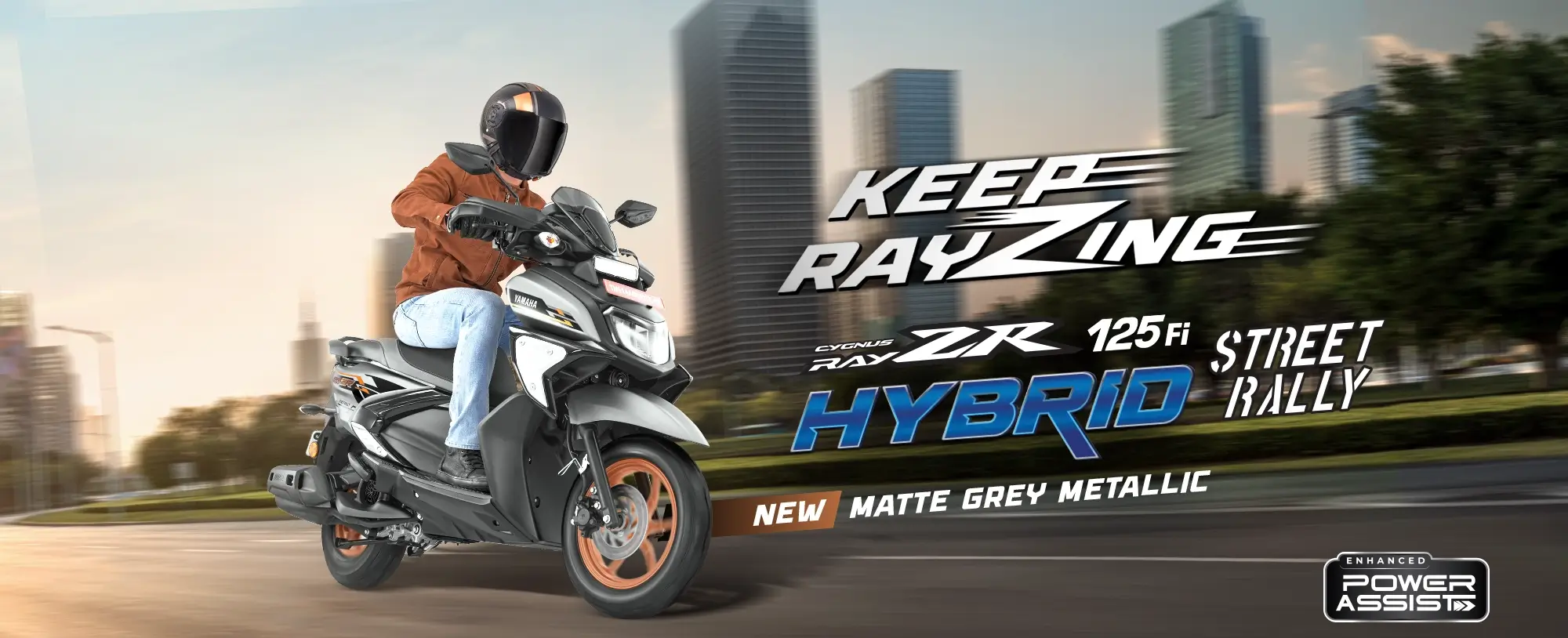 RayZR Street Rally 125 Fi Hybrid