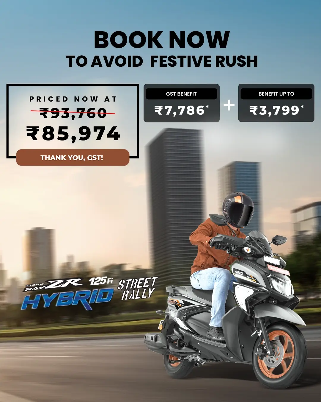 125 Scooter Yamaha Ray Zr 2021 Model Yamaha Ray ZR Street Rally