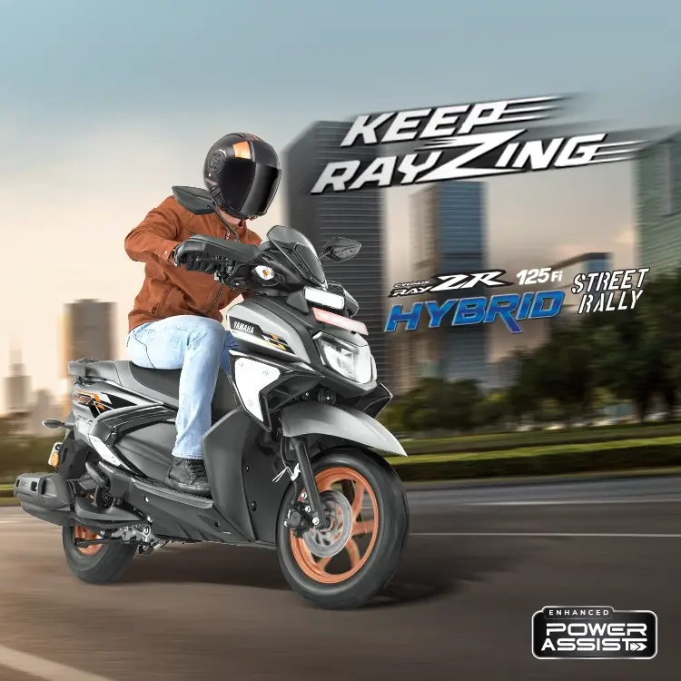 Yamaha Ray ZR Street Rally 125cc Hybrid Price, Specifications