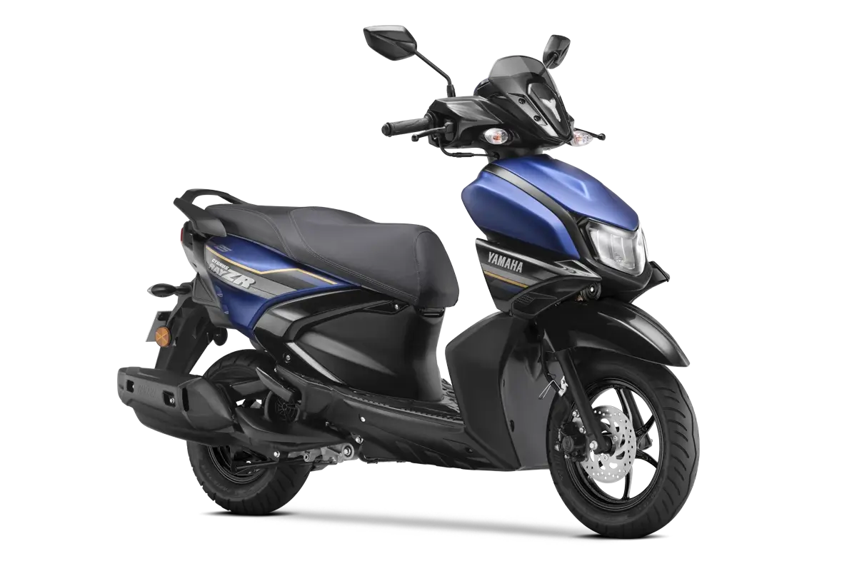 Yamaha Ray ZR 125 Fi Hybrid colour Matte Blue Disk